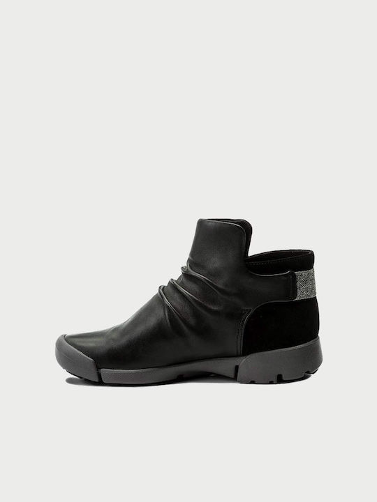 Clarks Tri Pearl Women's Ankle Boots Platform Black