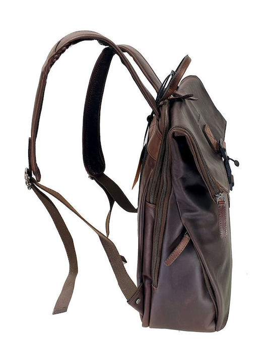 The Chesterfield Brand Backpack 16.8lt Καφέ
