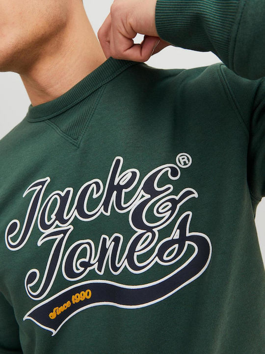 Jack & Jones Sweat Ανδρικό Φούτερ Πράσινο