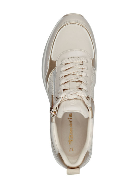 Γυναικεία Ανατομικά Sneakers Ιβούαρ