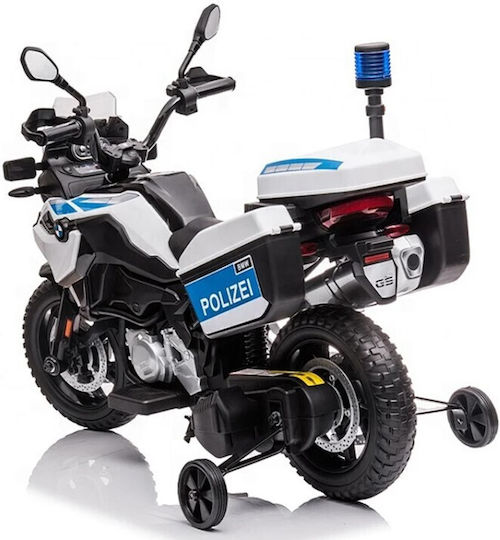 Παιδική Μηχανή Licensed Bmw F850 Gs Police Ηλεκτροκίνητη 12 Volt Λευκή
