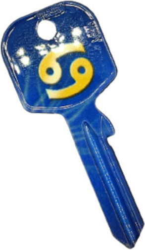 Errebi Door Key Simple 1pcs with Design Zodiac Cancer