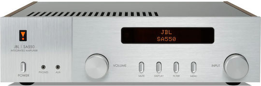 JBL SA550 Integrated Hi-Fi Amplifier Stereo 150W/4Ω 90W/8Ω JBLSA550EU