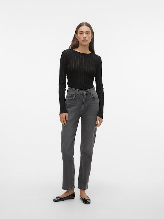 Vero Moda High Waist Women's Jeans Black