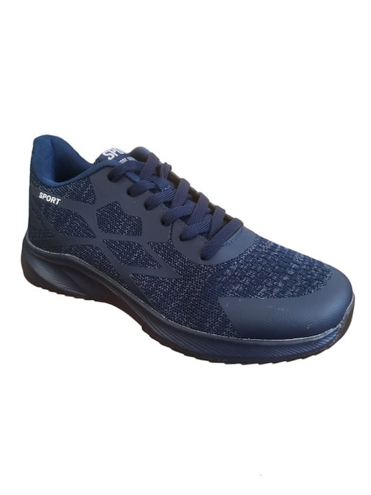 V Fashion Sneakers Navy Blue