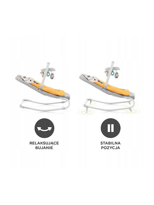 Kinderkraft Manual Relax pentru Bebeluși Felio 2 Galben