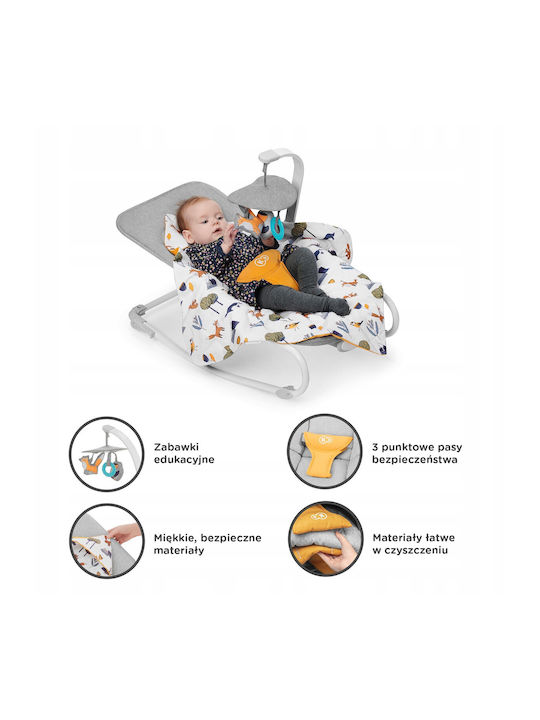 Kinderkraft Manual Relax pentru Bebeluși Felio 2 Galben