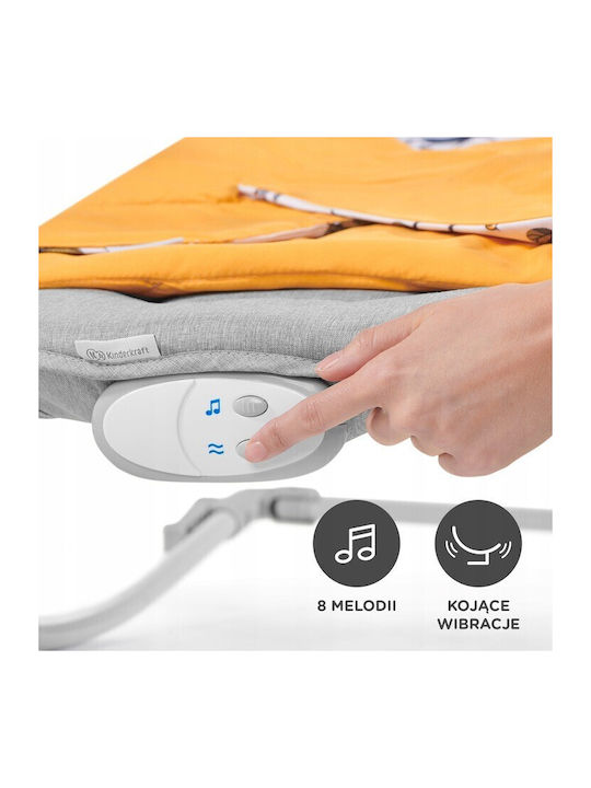 Kinderkraft Manual Relax pentru Bebeluși Felio 2 Galben