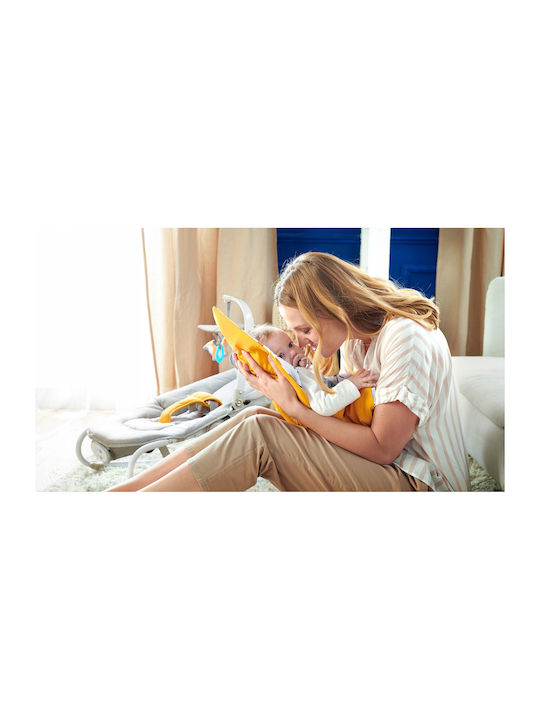 Kinderkraft Manual Relax pentru Bebeluși Felio 2 Galben