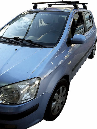 Menabo (with Roof Rack Legs and Lock) Black