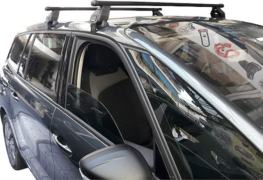 Menabo (with Roof Rack Legs and Lock) Black