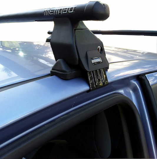 Menabo (with Roof Rack Legs and Lock) Black