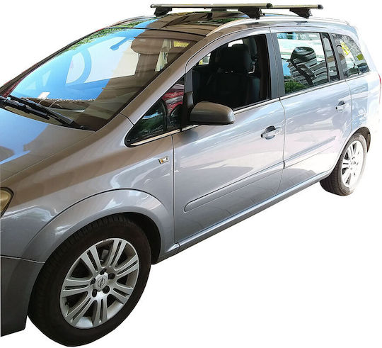 Menabo (with Roof Rack Legs) Silver