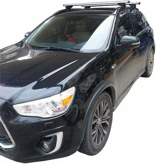 Menabo (with Roof Rack Legs) Silver