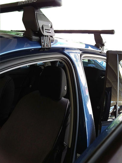Menabo (with Roof Rack Legs) Silver