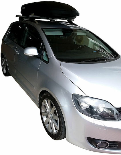 Menabo Bare de Acoperiș Oțel pentru Volkswagen Golf Plus (Set cu picioare)