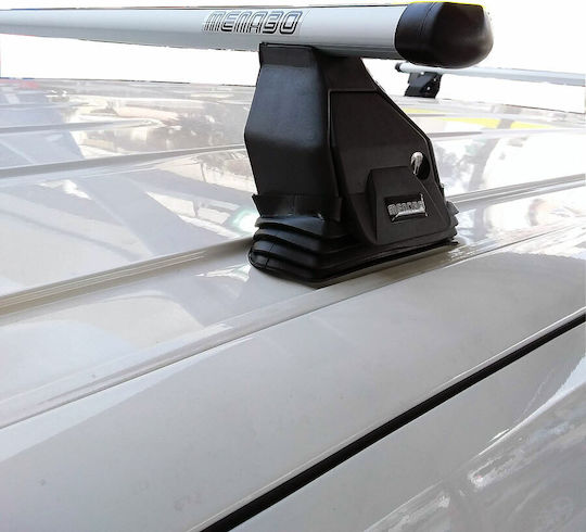 Menabo (with Roof Rack Legs) Silver