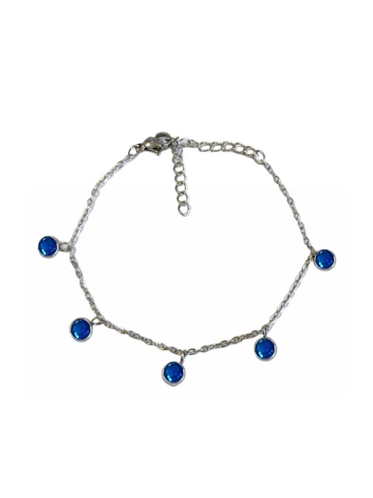 Tatu Moyo Damen Armband Fußkettchen Kette aus Stahl