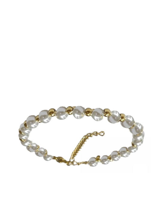 Tatu Moyo Bracelet made of Steel Gold Plated