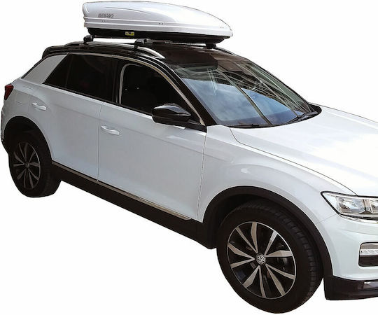 Menabo Μπάρες Οροφής Αλουμινίου για Volkswagen T-Roc (Σετ με πόδια) Ασημί