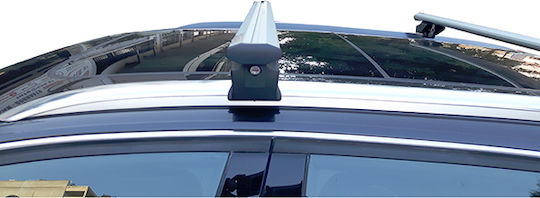 Menabo (with Roof Rack Legs) Silver