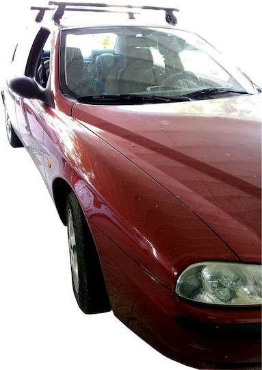 Menabo (with Roof Rack Legs) Silver