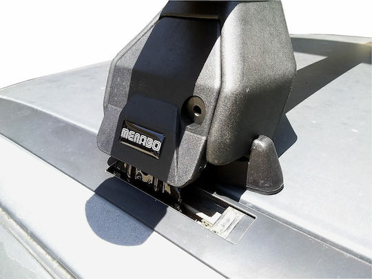 Menabo (with Roof Rack Legs) Silver