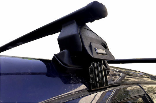 Menabo Μπάρες Οροφής Ατσάλινες για Mercedes-Benz CL Class (Σετ με πόδια) Ασημί
