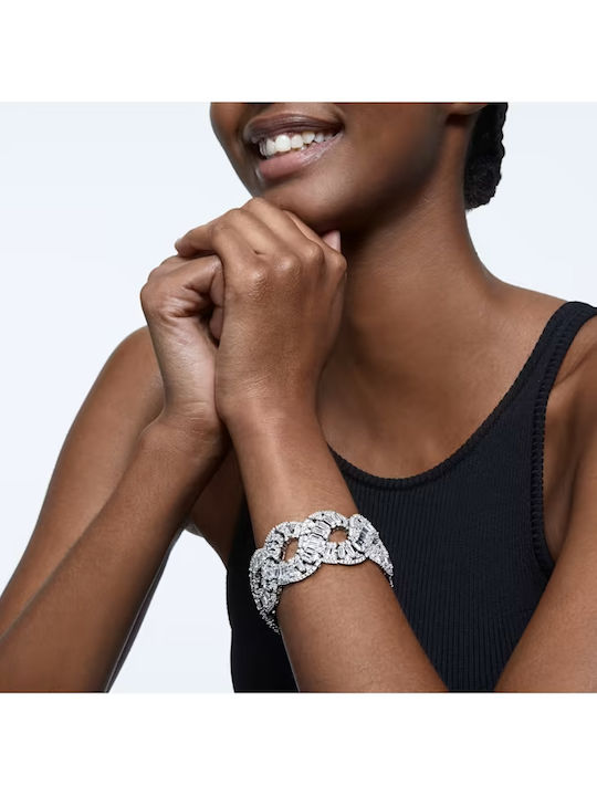 Swarovski Дамска Гривна от Стомана 18см