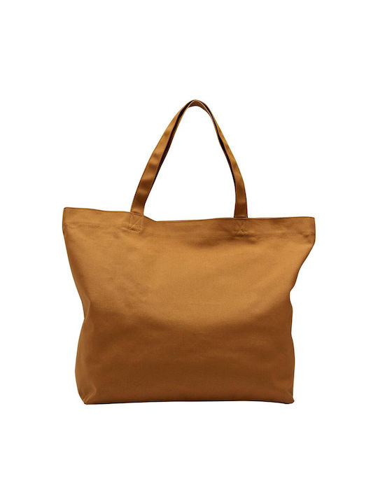 Reebok Βαμβακερή Τσάντα για Ψώνια σε Κίτρινο χρώμα