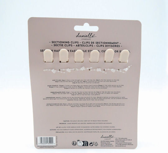 Danielle Creations 6pcs White Hair Pin