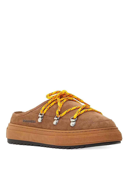 Dsquared2 Slippers Brown