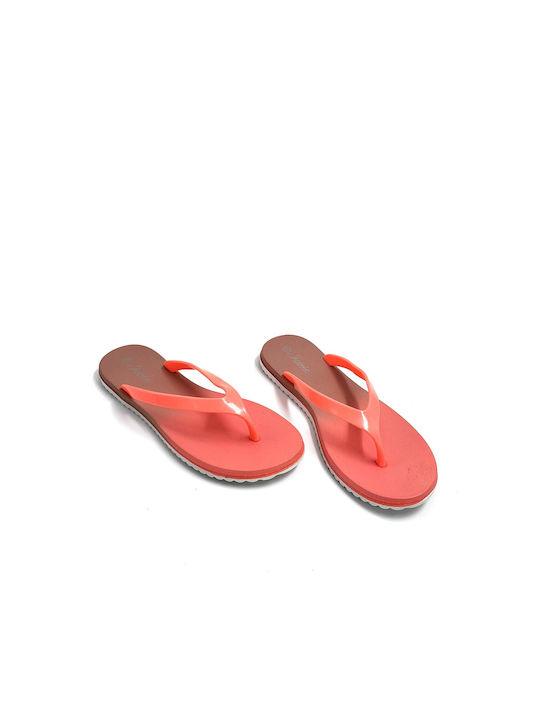 Jomix Women's Flip Flops Κοραλλί