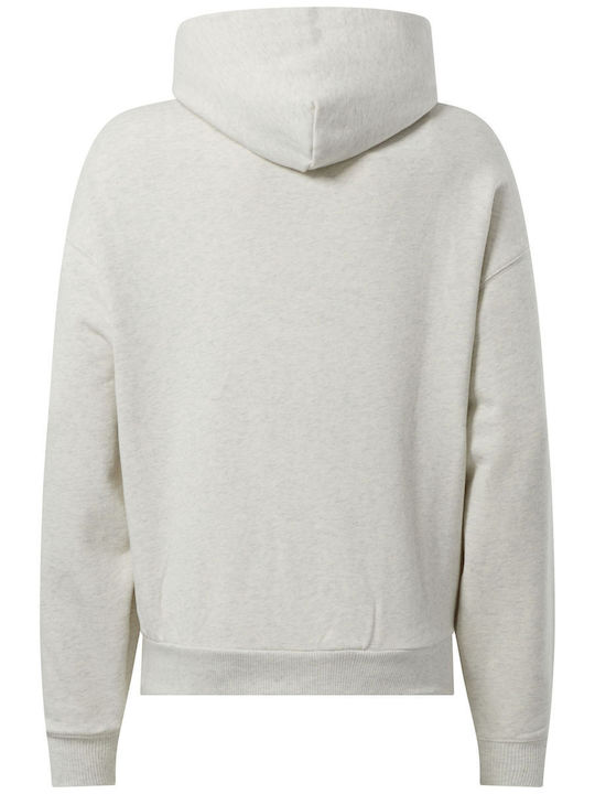 Reebok Women's Hooded Sweatshirt Beige