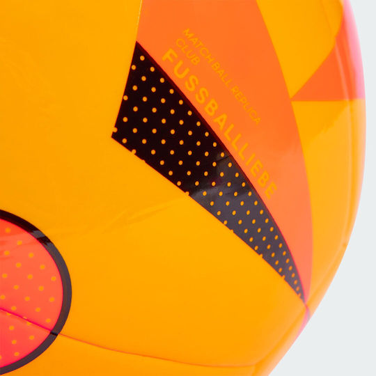 adidas Fussballliebe Euro24 Club Μπάλα Ποδοσφαίρου Πορτοκαλί