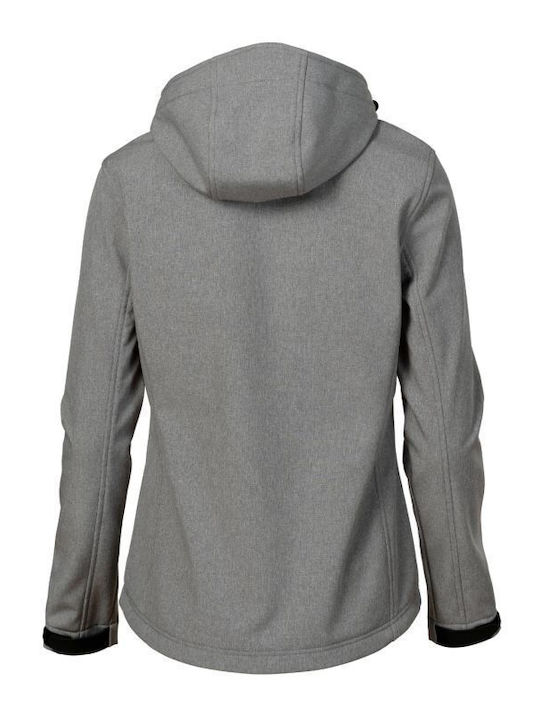 Softshell Γυναικείο Μπουφάν Γκρι