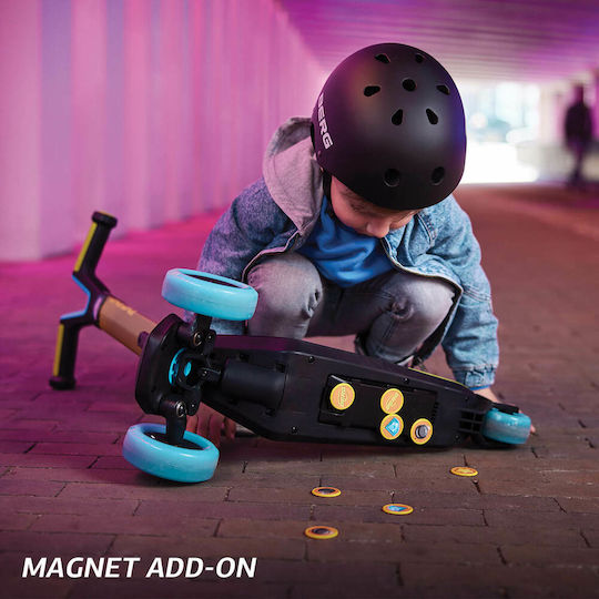 Berg Toys Scuter Copii Pliabil Nexo Led Magnet 3 Roți Pentru 2+ Ani Albastru
