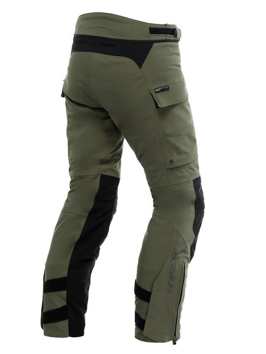 Dainese Men's Winter Motorcycle Waterproof Pants Green