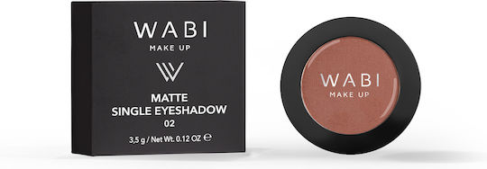Wabi Beauty Fard de Pleoape Matifiant Formă Solidă 02 Matte 5ml
