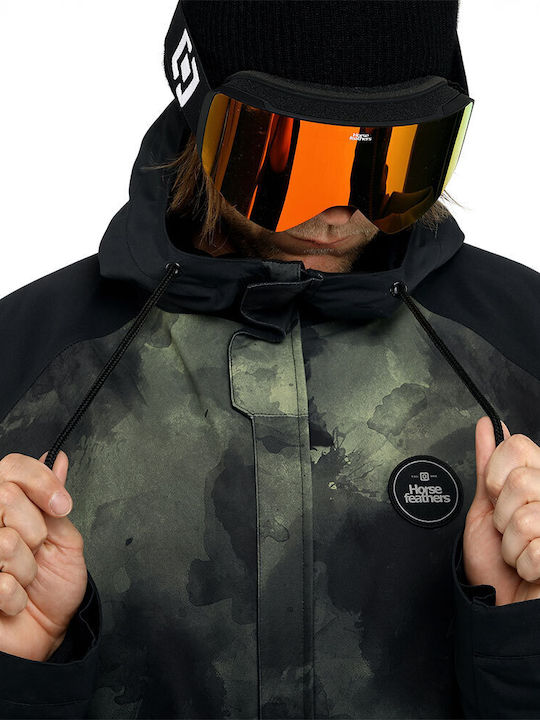 Horsefeathers Blake OM315A Männer Jacke aus für Ski & Snowboard Schwarz