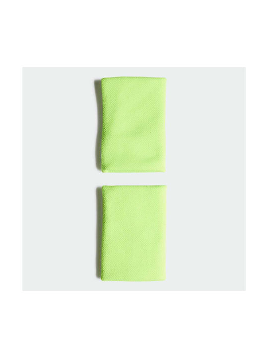 adidas Tennis Athletic Wristbands Yellow