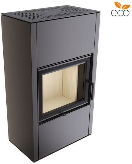 Saven Vatra XXL Κεραμική Ξυλόσομπα 10.2kW White