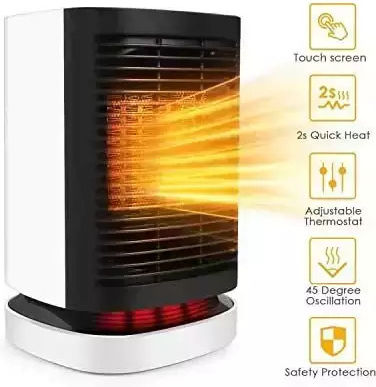 Andowl Ceramic Fan Heater Room Floor 950W