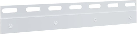 vidaXL Плочка На закрито Матов 28x4см Silver
