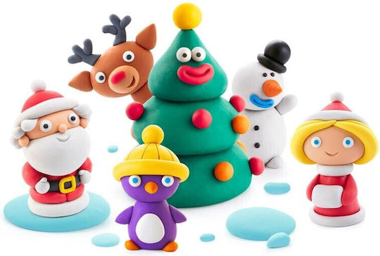 Hey Clay Winter Holidays Children's Clay Set Multicolourς