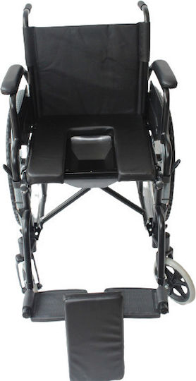 Brother Medical Αναπηρικό Αμαξίδιο Πτυσσόμενο 60cm BME4617B-WC Μαύρο