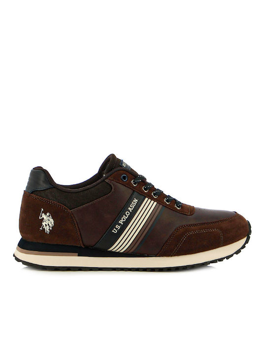 U.S. Polo Assn. Xirio001c Ανδρικά Sneakers Καφέ