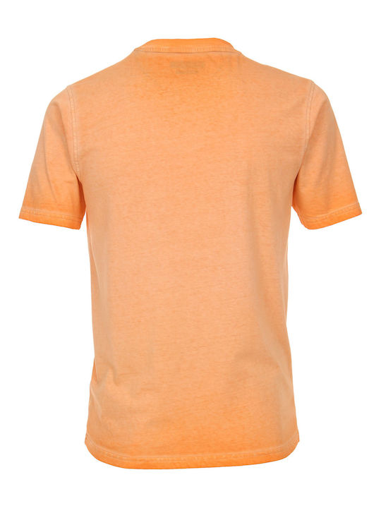 Casa Moda Men's Short Sleeve T-shirt Orange