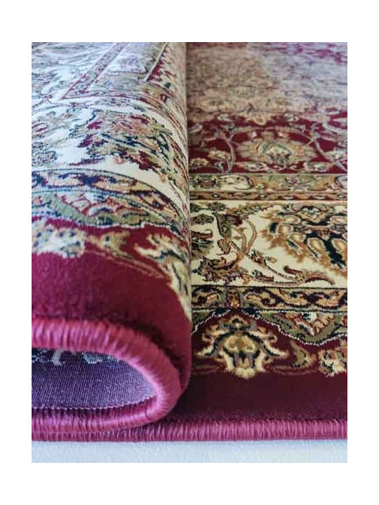 Klonaras Silk 5503/o Rug Rectangular Silk Red - #FF0000