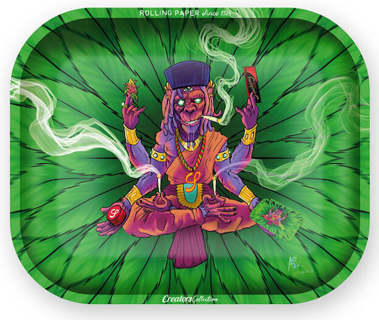 Smoking Rolling Tray 28cm Πολύχρωμο